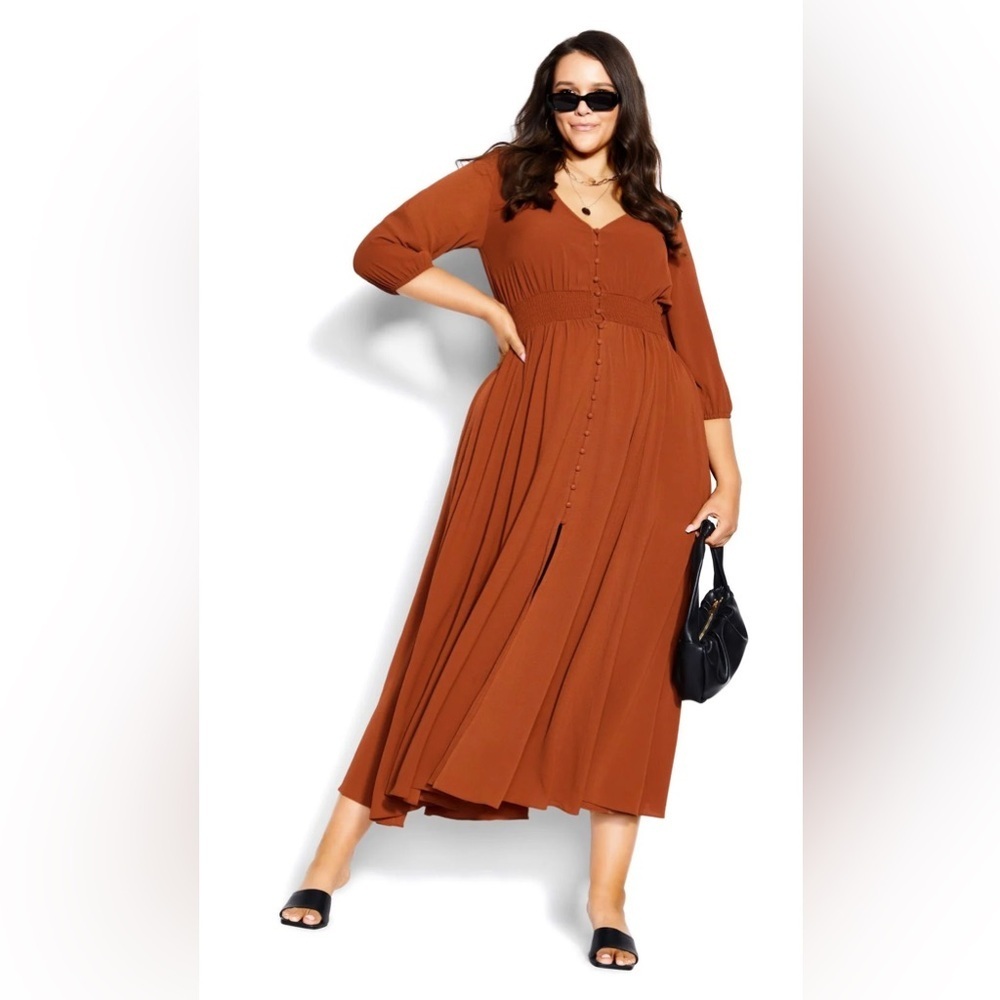 City Chic NWT Ginger Maxi Desire Dress. XS